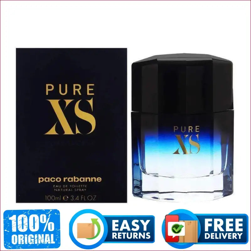 Buy Pure Xs Pure Paco Rabanne Black Blown Edt 100ml At Scent Mall ...